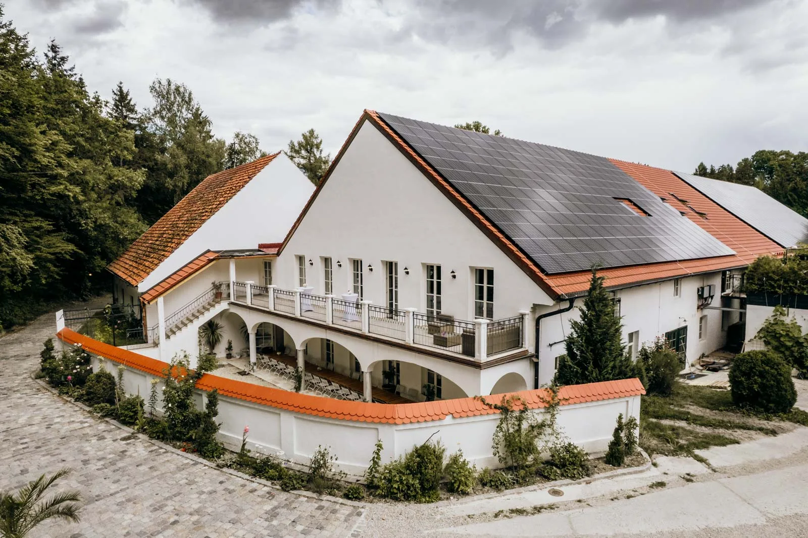 Beletage und Orangerie im Hofgut Sickertshofen