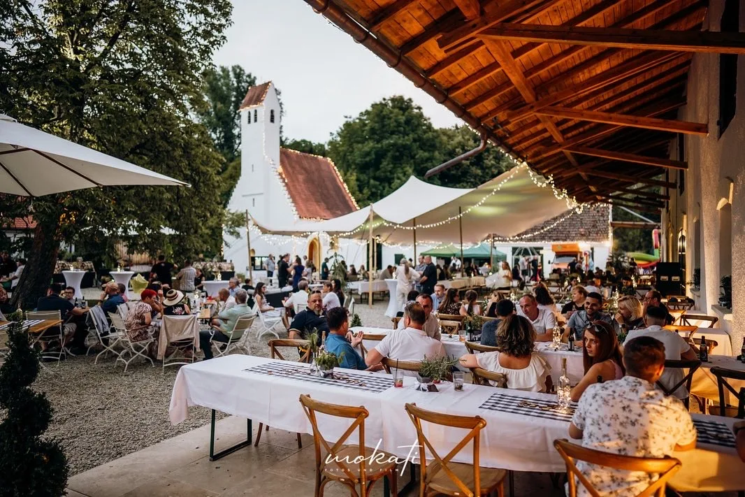 Firmensommerfest auf dem Hofgut Sickertshofen mit Gastronomie und Atmosphäre